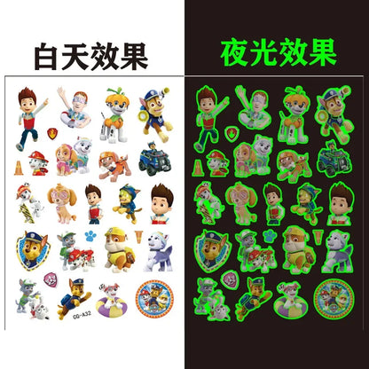 Paw Patrol Tattoo Stickers