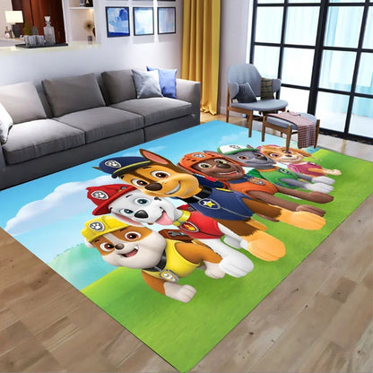 Paw Patrol Cartoon Carpet Small