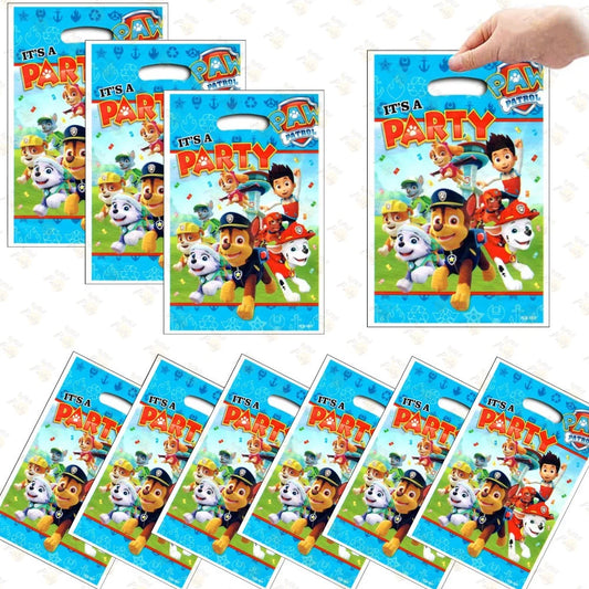 Paw Patrol Party Favor Gift Bags