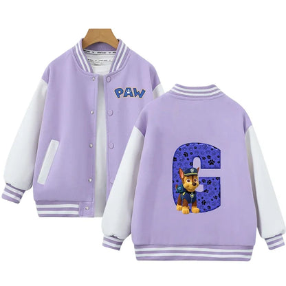 Paw Patrol Jacket Letter