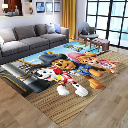 Paw Patrol Cartoon Carpet Small