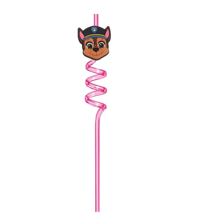 Paw Patrol Reusable Cartoon Straws