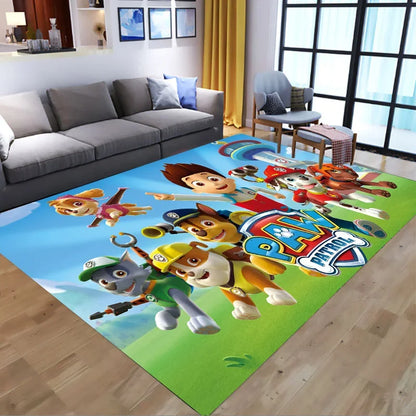 Paw Patrol Cartoon Carpet Small