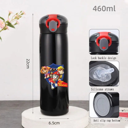 PAW Patrol 460ml Thermal Straw Cup