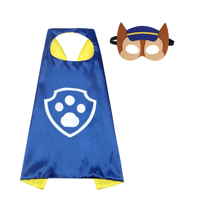 Paw Patrol Chase Mask and Cape Set