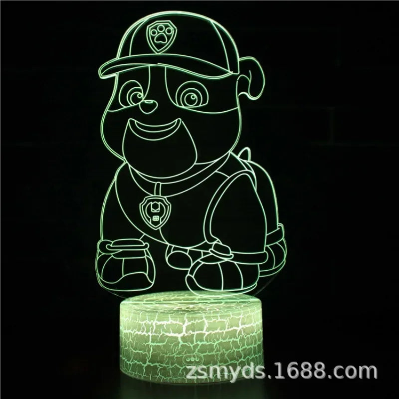 Rubble 3D LED Night Light