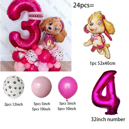 Paw Patrol Balloon Set