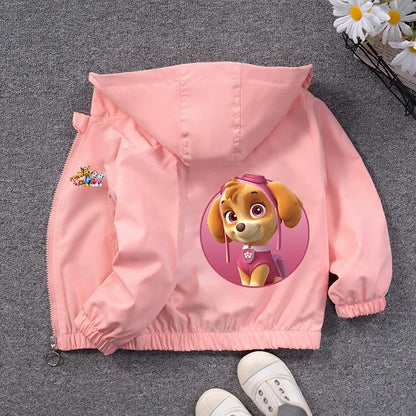 Paw Patrol Spring and Autumn Windbreaker