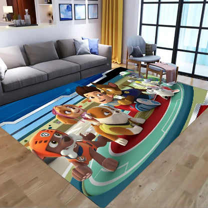 Paw Patrol Cartoon Carpet Small