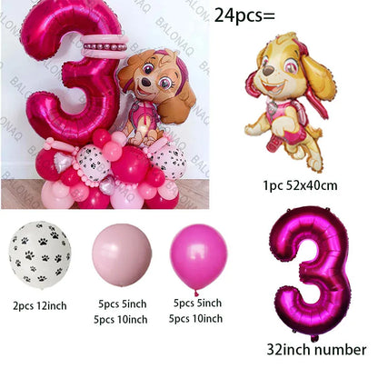 Paw Patrol Balloon Set