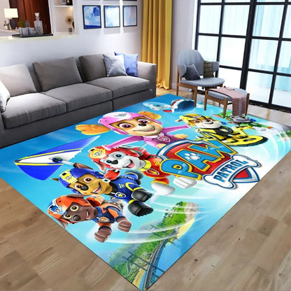 Paw Patrol Cartoon Carpet Average