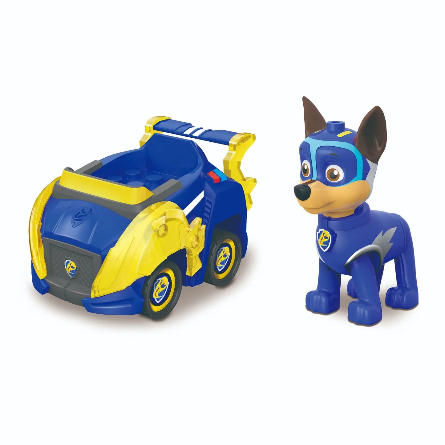 Paw Patrol Mighty Pups Action Figure with Mini Vehicle