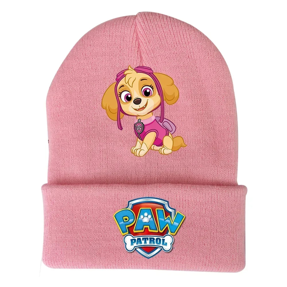 Paw Patrol Knitted Cap Winter Bonnet Christmas