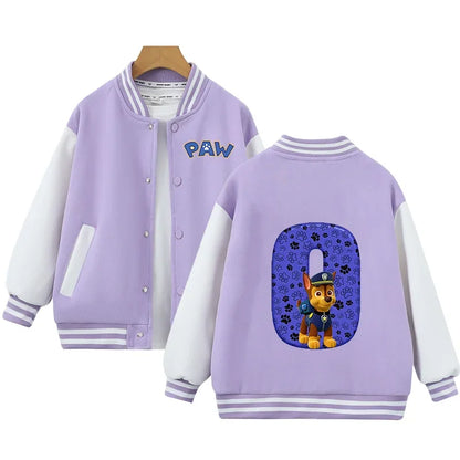 Paw Patrol Jacket Letter