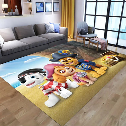 Paw Patrol Cartoon Carpet Small