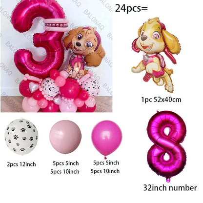 Paw Patrol Balloon Set