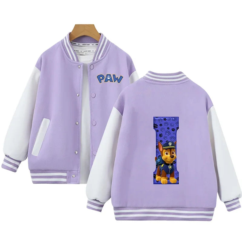 Paw Patrol Jacket Letter