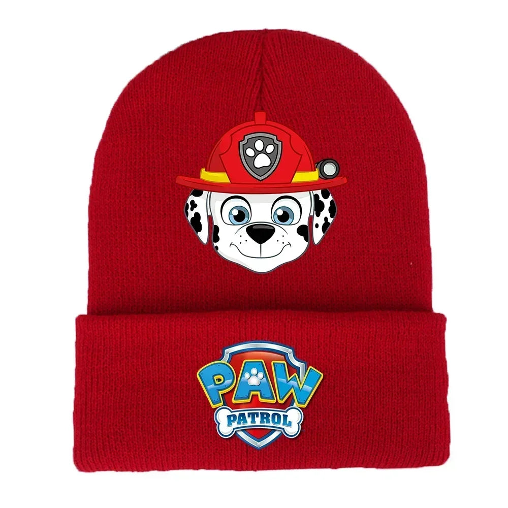 Paw Patrol Knitted Cap Winter Bonnet Christmas