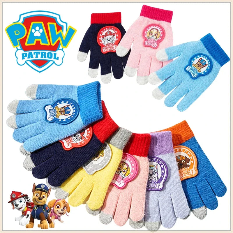 Paw Patrol Knitted Kids Gloves