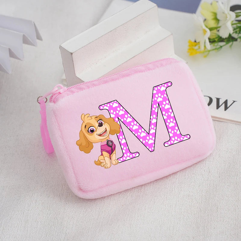 Paw Patrol Pink Purse featuring Letters