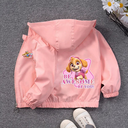 Paw Patrol Spring and Autumn Windbreaker