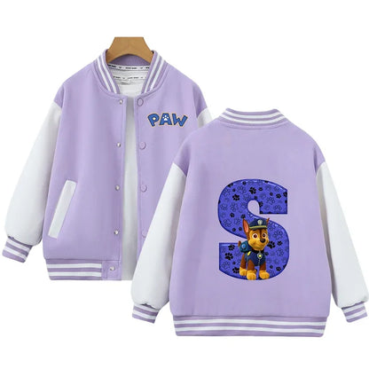 Paw Patrol Jacket Letter