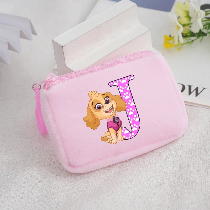 Paw Patrol Pink Purse featuring Letters