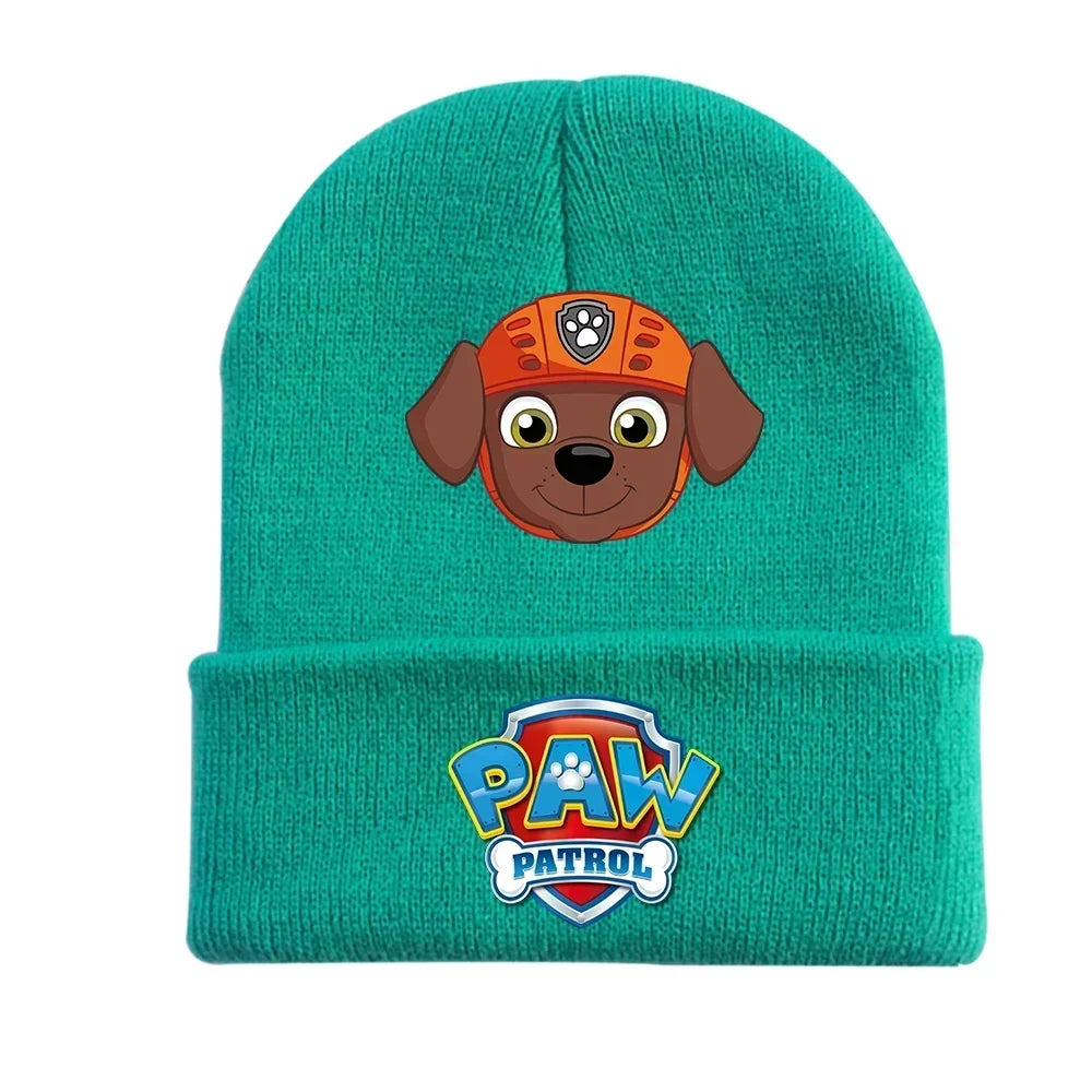 Paw Patrol Knitted Cap Winter Bonnet Christmas