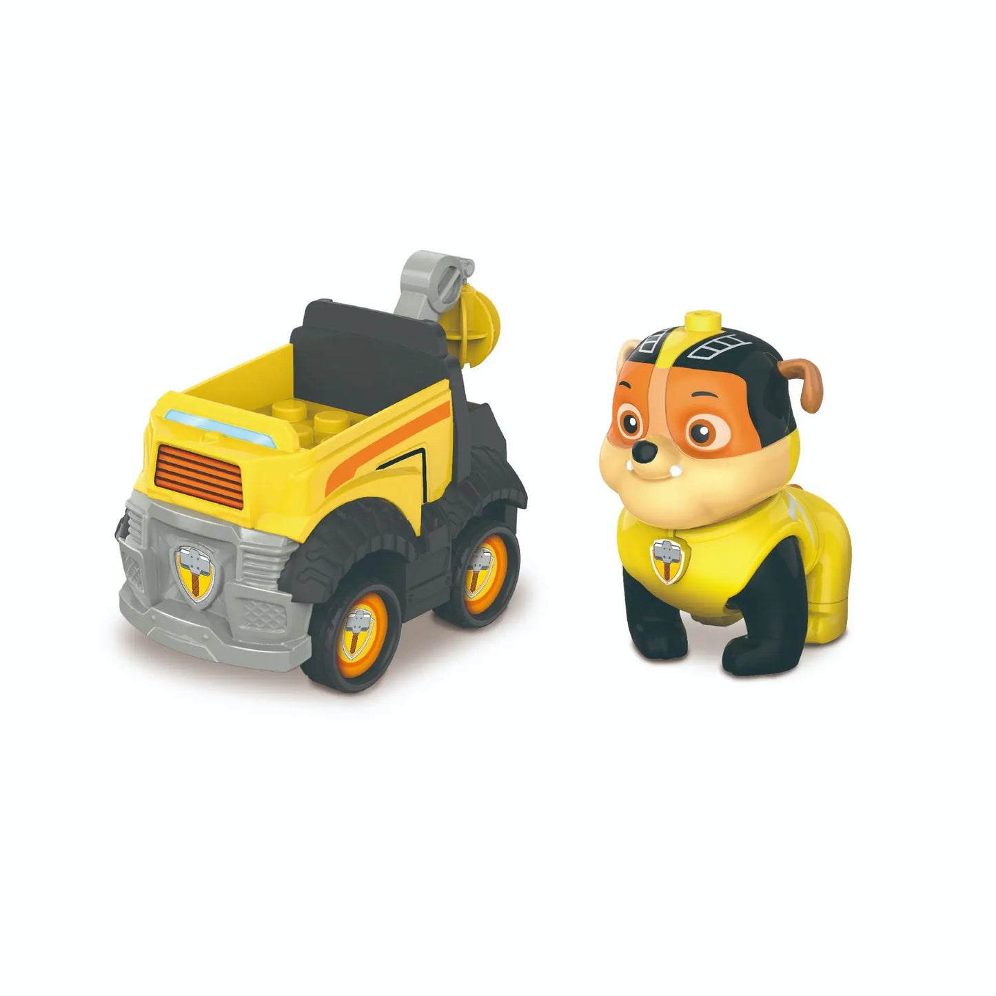 Paw Patrol Mighty Pups Action Figure with Mini Vehicle