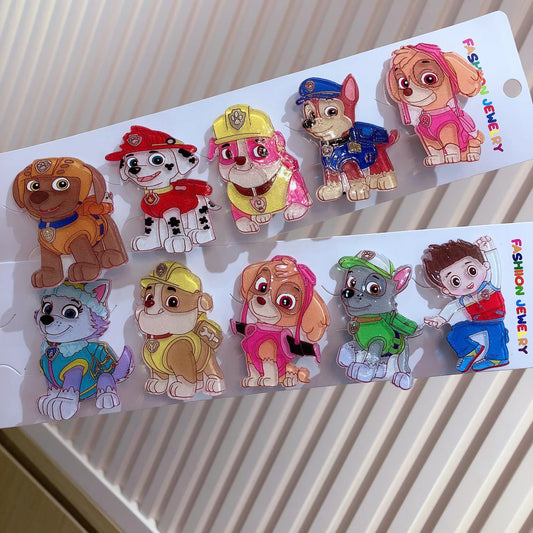 Paw Patrol Hairpins