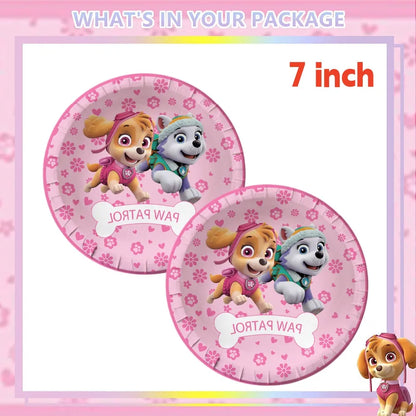 Pink PAW Patrol Skye Balloons Number Foil Balloon