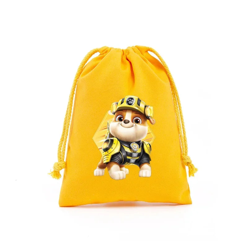 Paw Patrol Drawstring Storage Bags: Practical and Fun for Kids