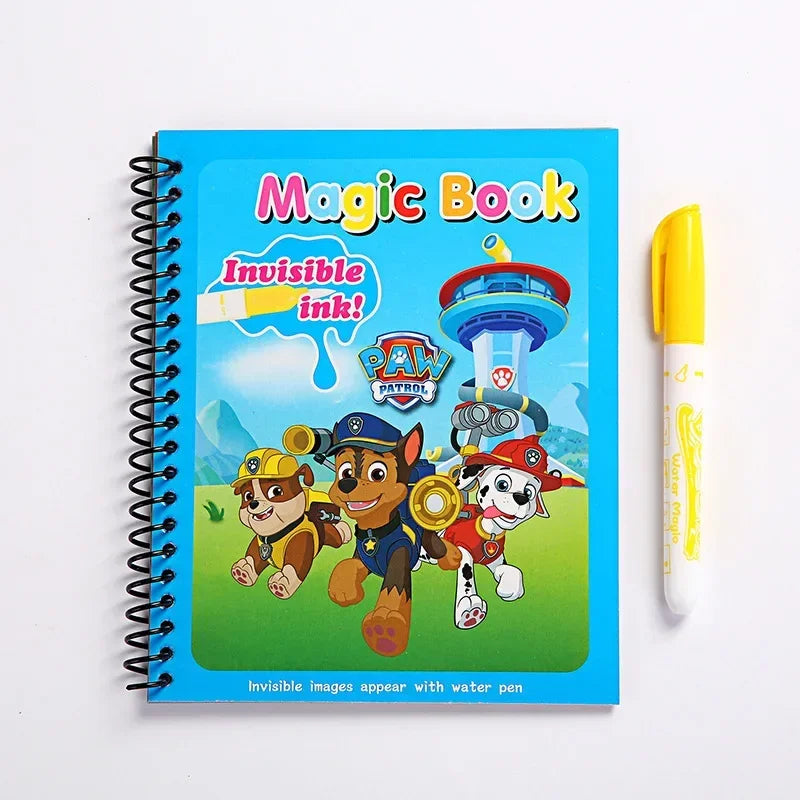 Paw Patrol Magic Water Painting Book