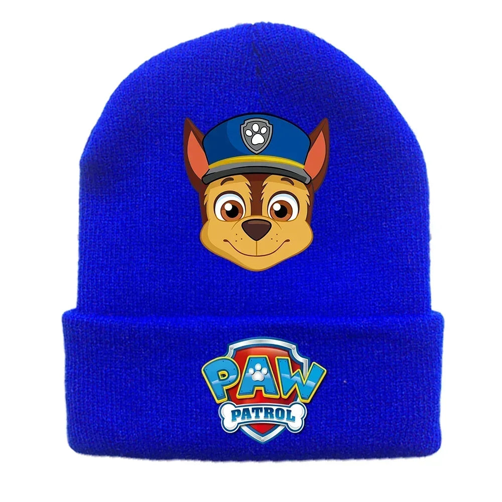 Paw Patrol Knitted Cap Winter Bonnet Christmas