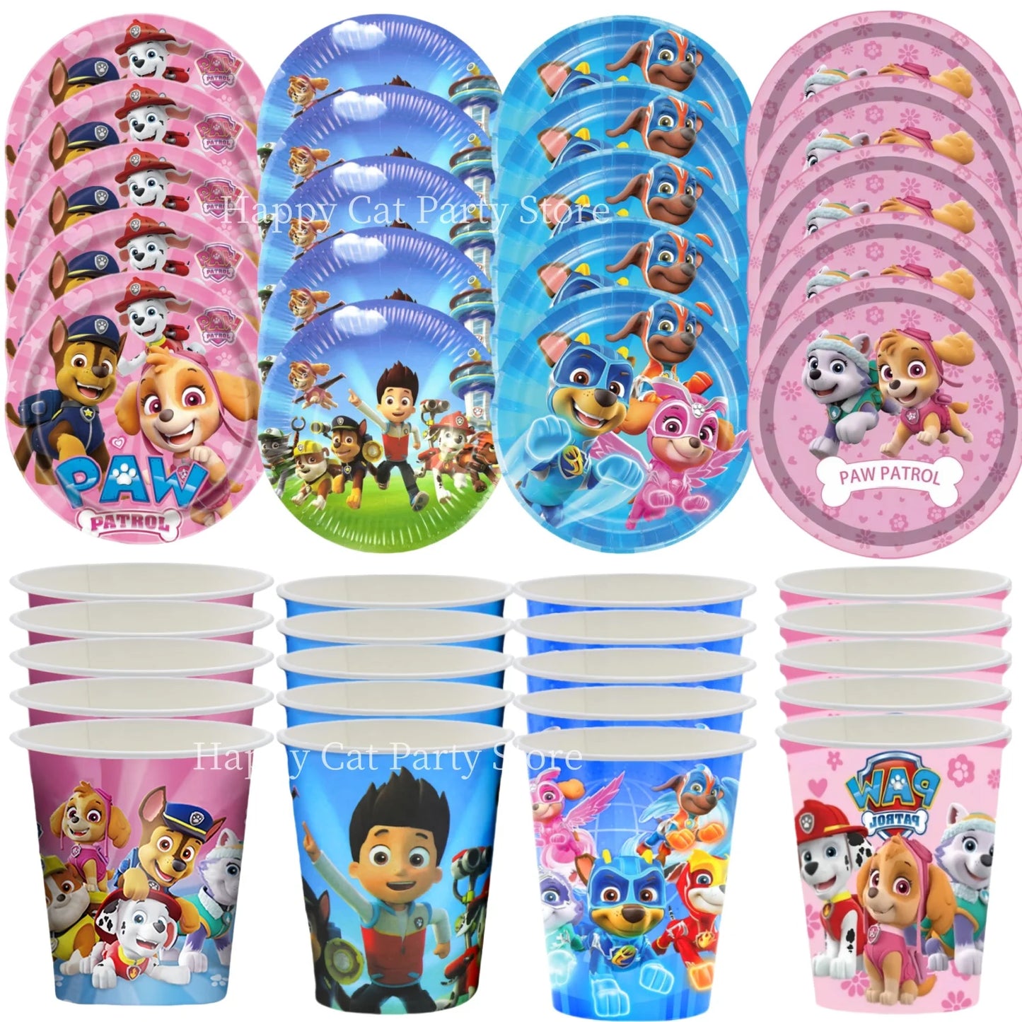 Paw Patrol Disposable Tableware Set