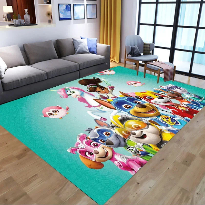 Paw Patrol Cartoon Carpet Small