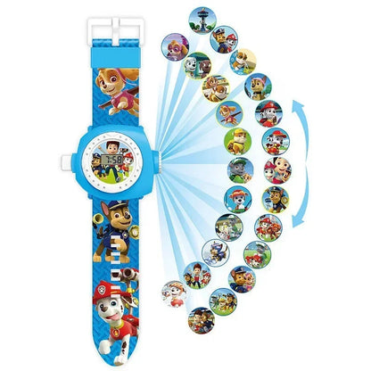 Paw Patrol 3D Projection Digital Watch and Toy Set