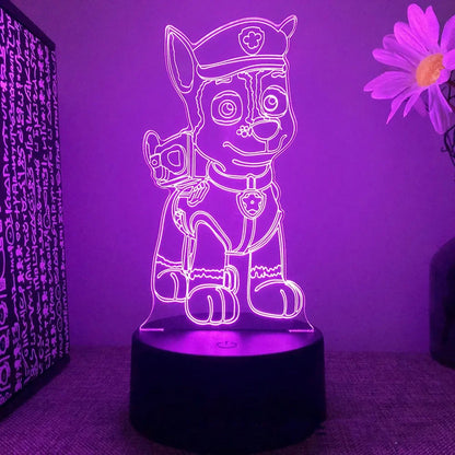 Chase 3D Night Light