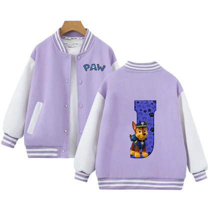 Paw Patrol Jacket Letter