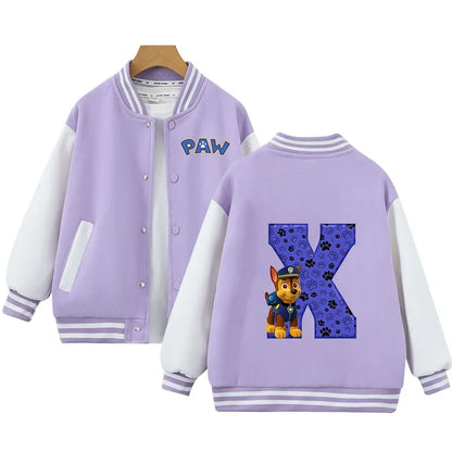 Paw Patrol Jacket Letter