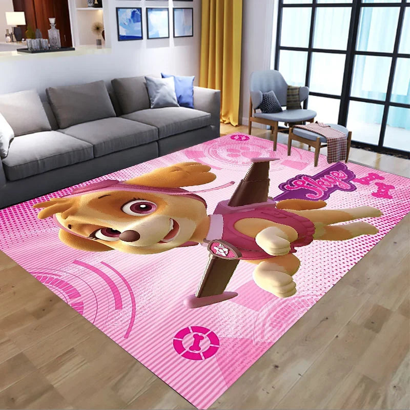 Paw Patrol Cartoon Carpet Average