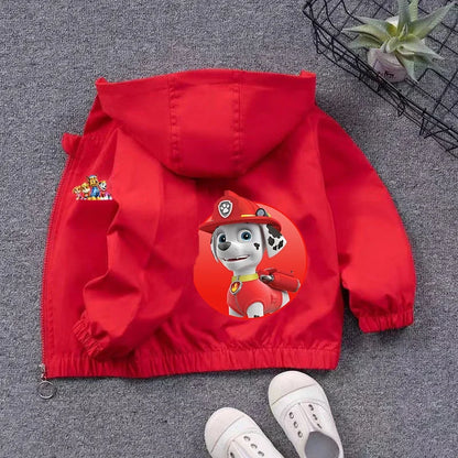 Paw Patrol Spring and Autumn Windbreaker