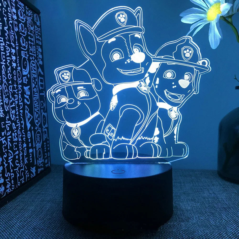 Chase 3D Night Light