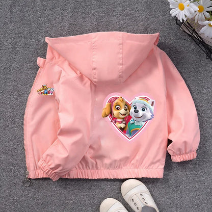 Paw Patrol Spring and Autumn Windbreaker