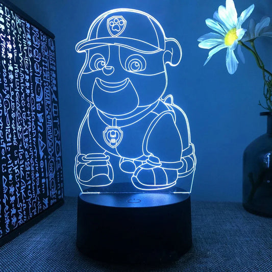 Rubble 3D Night Light