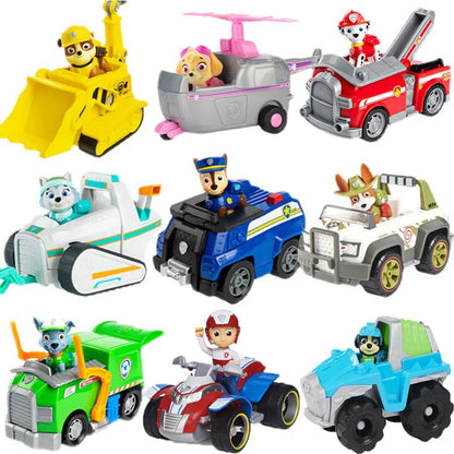 Paw Patrol Vehicle with Collectible Figure Set